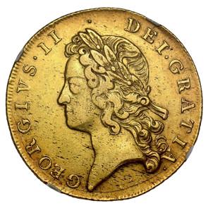 1739 George II Gold Two Guineas