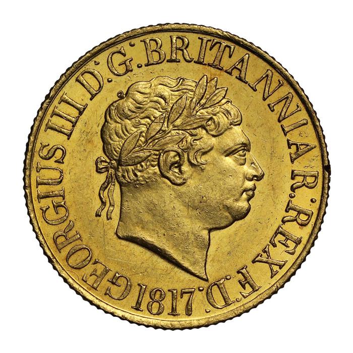 1817 George III Sovereign 