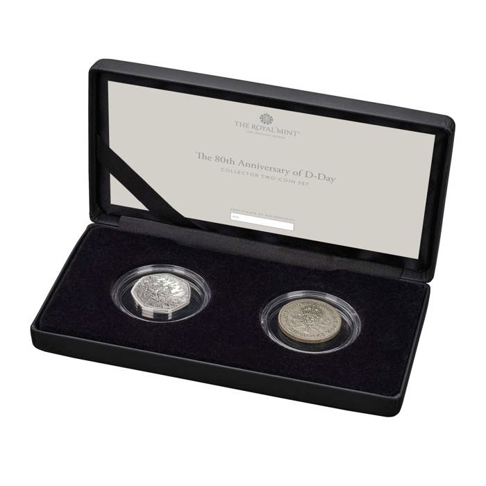 The 80th Anniversary of D-Day Collector Coin Set