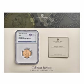 1759 George II Gold Half Guinea