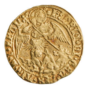 1485-1509 Henry VII Gold Angel Coin