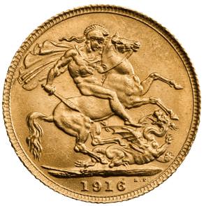 George V 1916 Gold Sovereign
