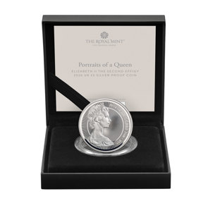 Portraits of a Queen - Elizabeth II The Second Effigy 2026 UK £5 Silver Proof Coin