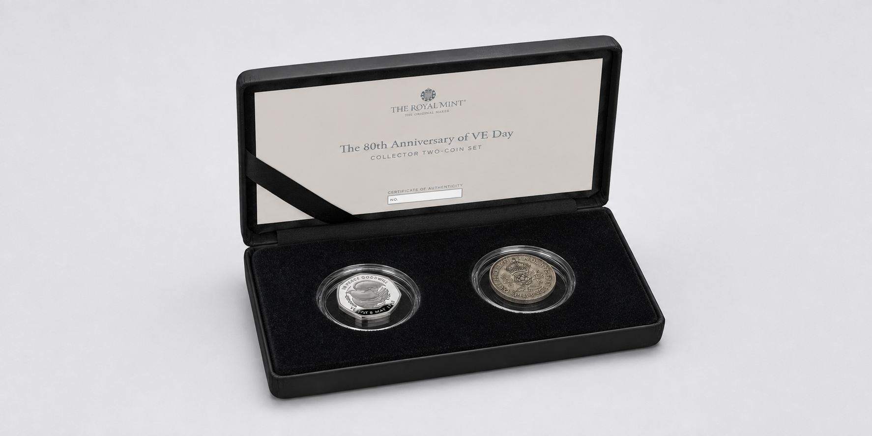 The 80th Anniversary of VE Day Two-Coin Set 