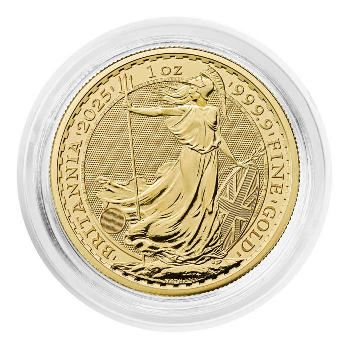 Britannia 2025 1oz Gold Bullion Coin 