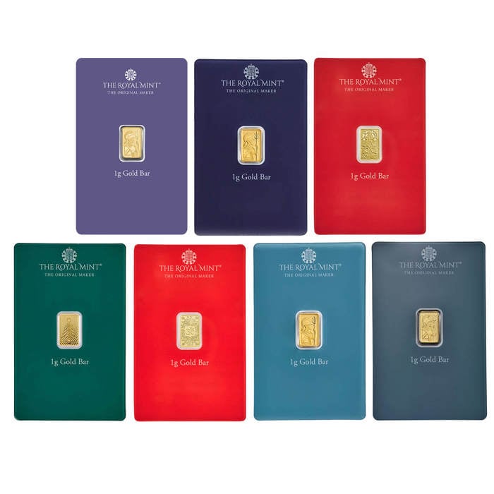 Best Value 1g Gold Bullion Minted Bar