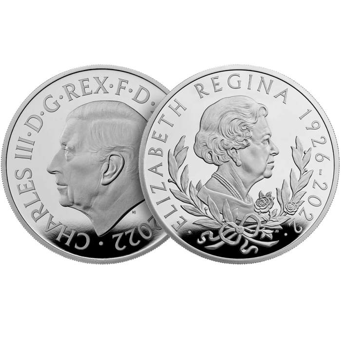 Her Majesty Queen Elizabeth II 2022 UK 1oz Platinum Proof Coin