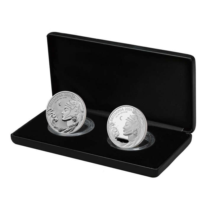 2024 Britannia UK Two-Coin Silver Proof Set  