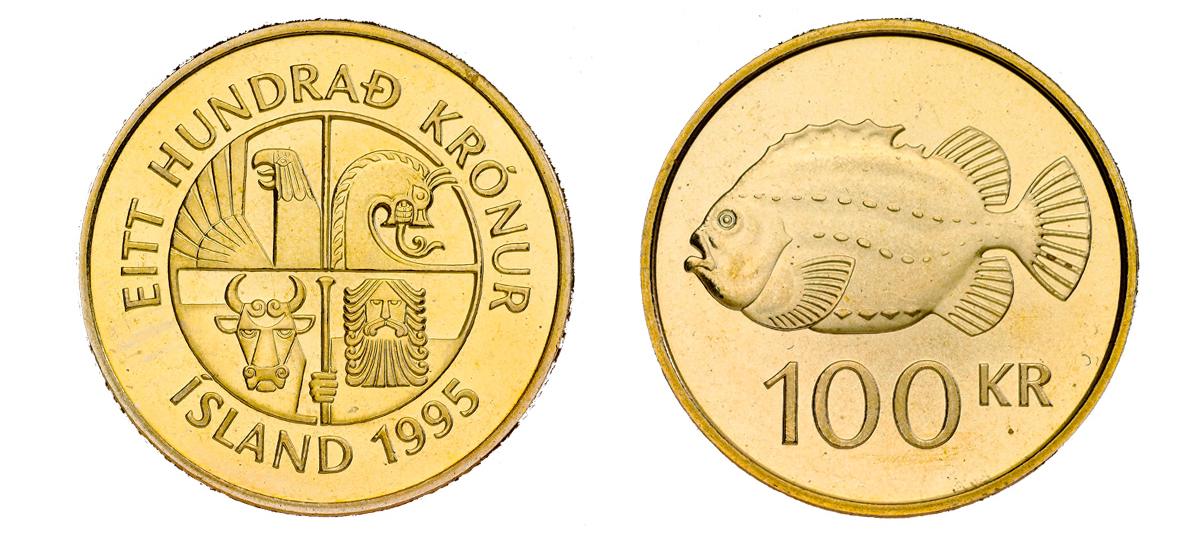 Iceland 100 kronur