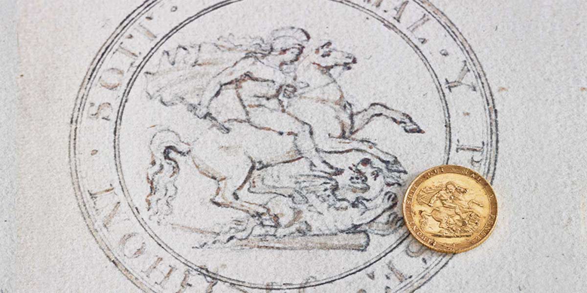 Benedetto Pistrucci Coins