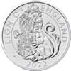 The 2022 Royal Tudor Beasts - The Lion of England commemorative £5 coin.